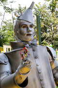 Tin Wood Man Christmas Ornament
