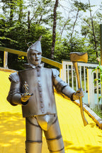 Tin Wood Man Figurine