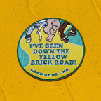 Yellow Brick Road Land of Oz Patch