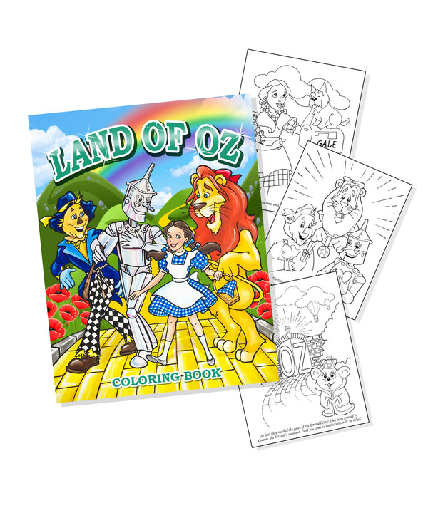 Land of Oz Coloring Book